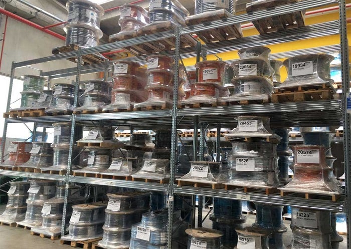 Scaffale Per Nastri A 4 Livelli In Legno - Organizzatore Per Bobine, Fioristi E Artigiani - Foto 5